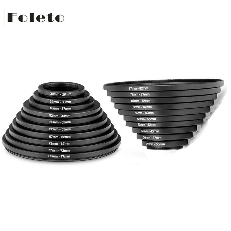 Foleto Lens Filter Adapter Ring Step Up Down Rings For Sony