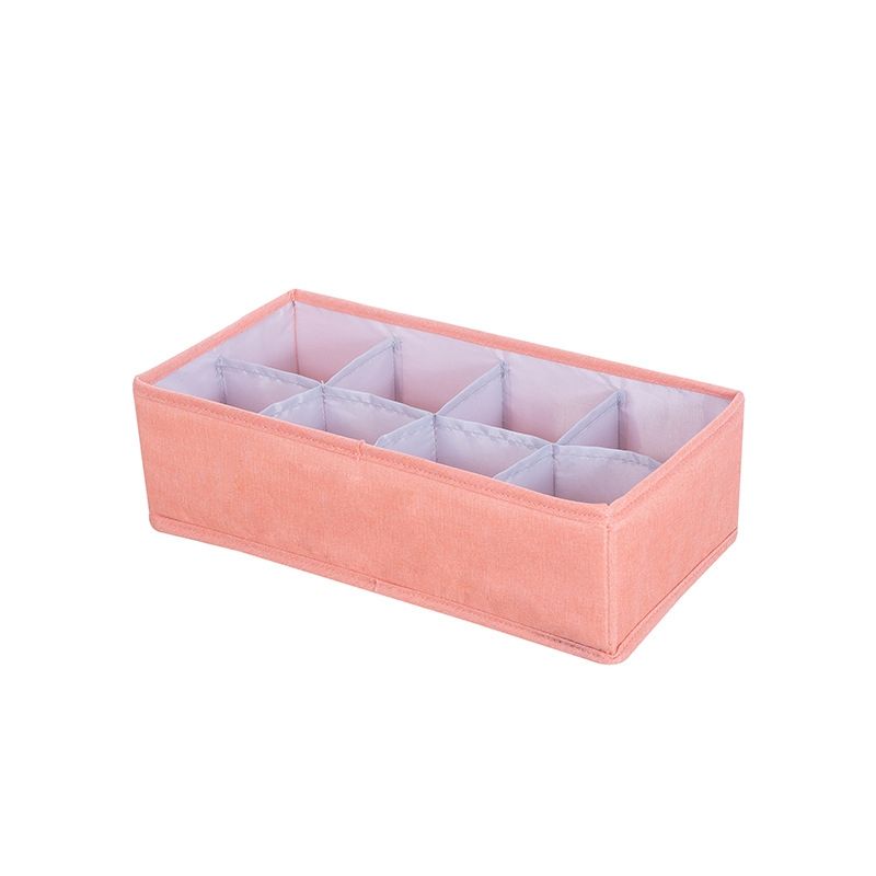 Wardrobe Underwear Organizer, Spec:  8 Grids (Red)
