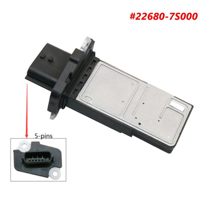 22680-7S000 MAF MAir Flow Sensor Meter For Nissan X-TRAIL 350Z CUBE NV200 NAVARA MURANO PATHFINDER MAXIMA AFH70M-38