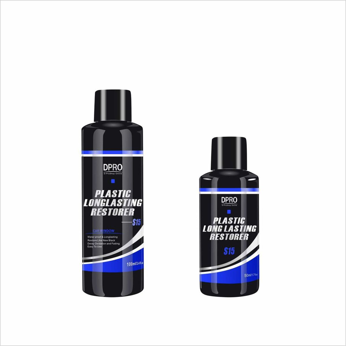 Plastic Renovator Restore Car Polish Plastic Rubber Repair