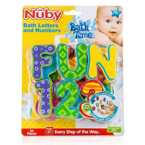 Bath Letters And Numbers