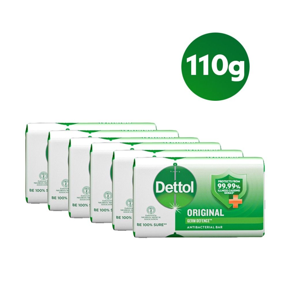 Antibacterial Bathing Soap - Original 110g - Pack of 6