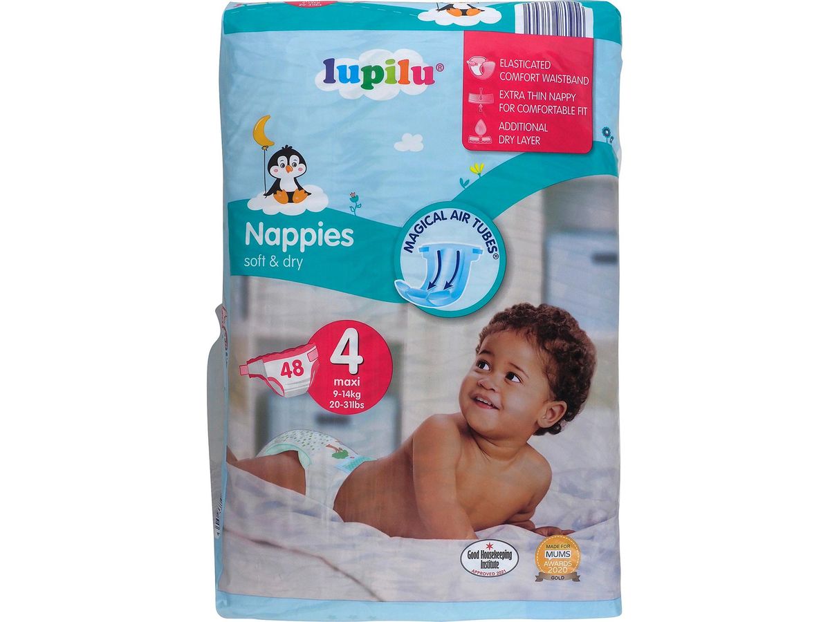 Nappies Size 4 Soft And Dry 48 Nappies