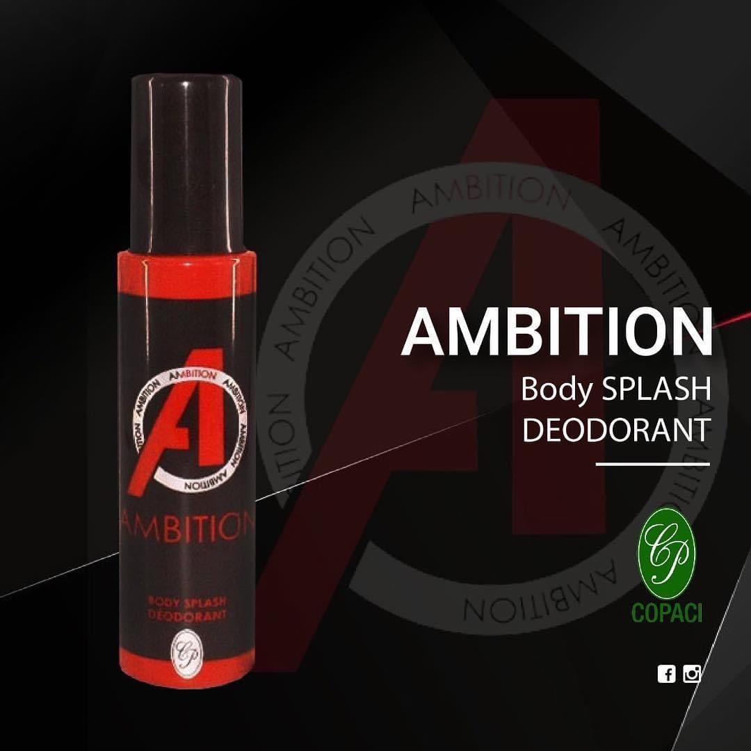 AMBITION PERFUME DEODORANT BODY SPRAY SPLASH