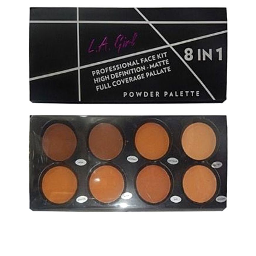 8 In 1 Professional Powder Pallette