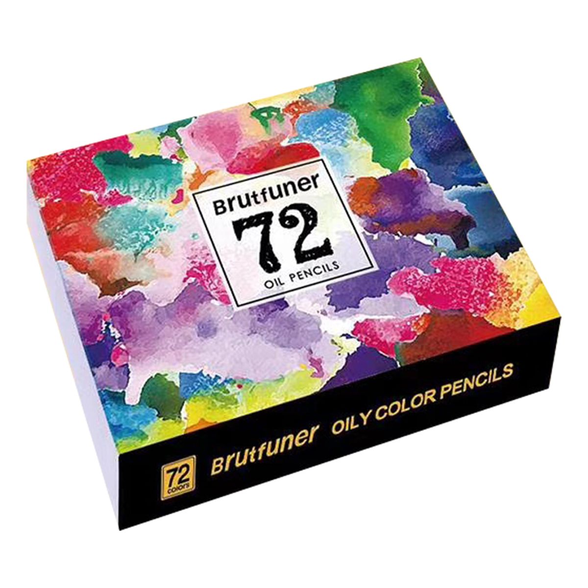 72 Oil Colored Pencils Set Pre-Sharpened Color Pencils