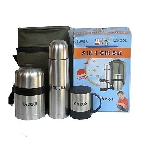 Stainless Food Flask Set - 5In1 Set