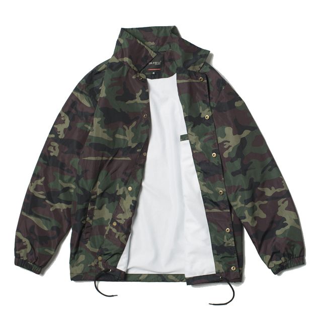 Spring Jacket Clothes Outdoors Travel Hip Camouflage_XS
