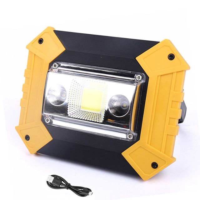 300W LED Work Portable Flood COB Work Lamp Rechargeable