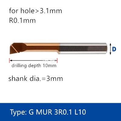 Cnc Small Thread Boring Tool Internal Turning Tool Tungsten Carbide Hard Alloy