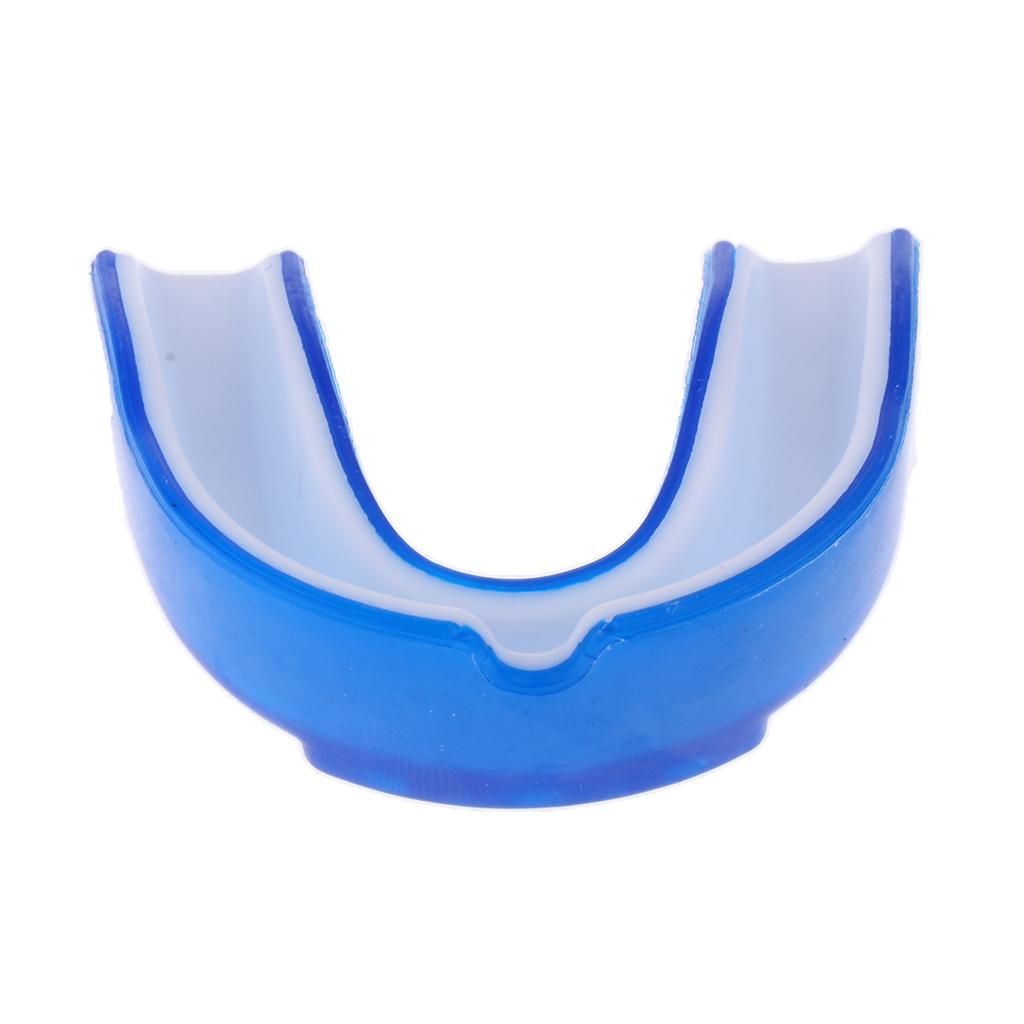 Sports Mouthguard Gum Shield Mouth Guard Boxing MMA Teeth Blue