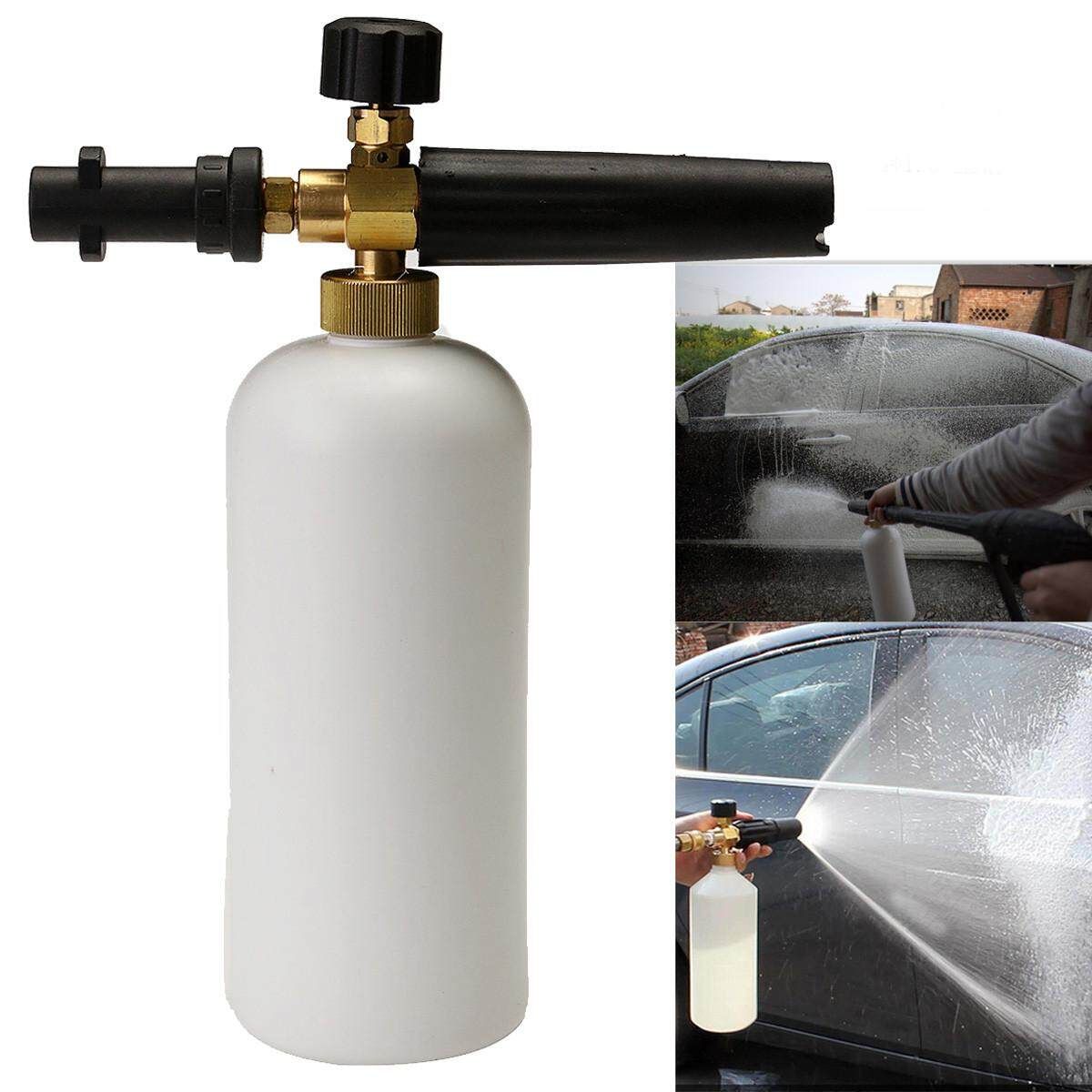 2Pcs Snow Foam Lance 1L Soap Bottle Blaster For Karcher K Series Car Washer Red (red)