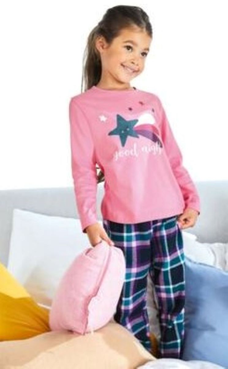 Girls Good Night Extra Comfy Pyjamas Set