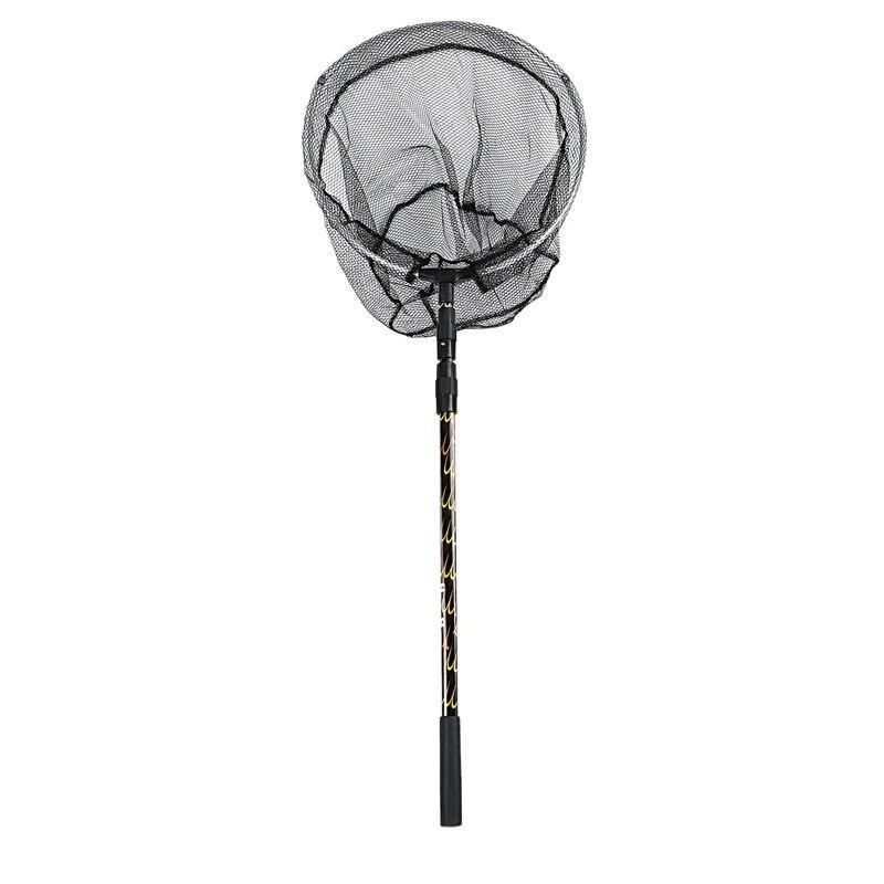 170cm Retractable Telescoping Aluminum Alloy Foldable Fishing Brail Landing Net Pole Tackle