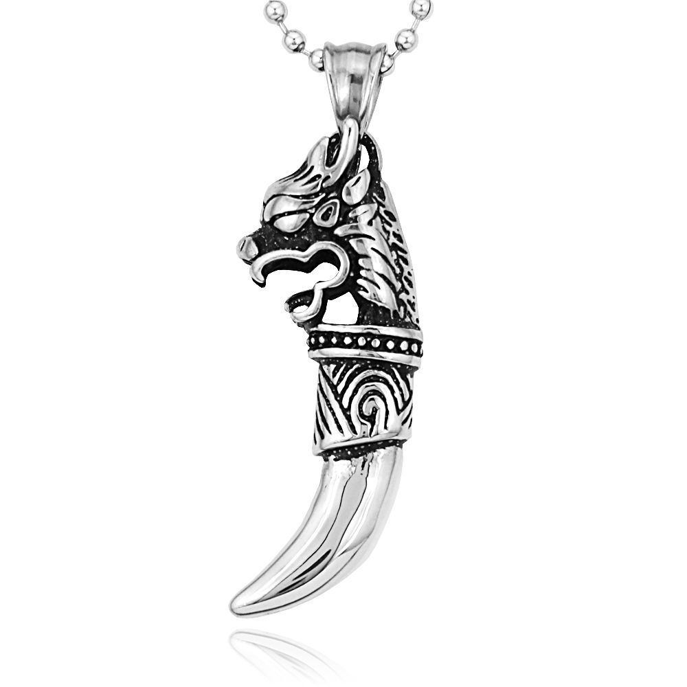 Unisex Vintage   Pendant Necklace With Chain