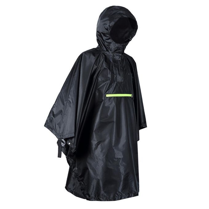 Waterproof Hiking Suit Multipurpose Mountaineering Supplies Black