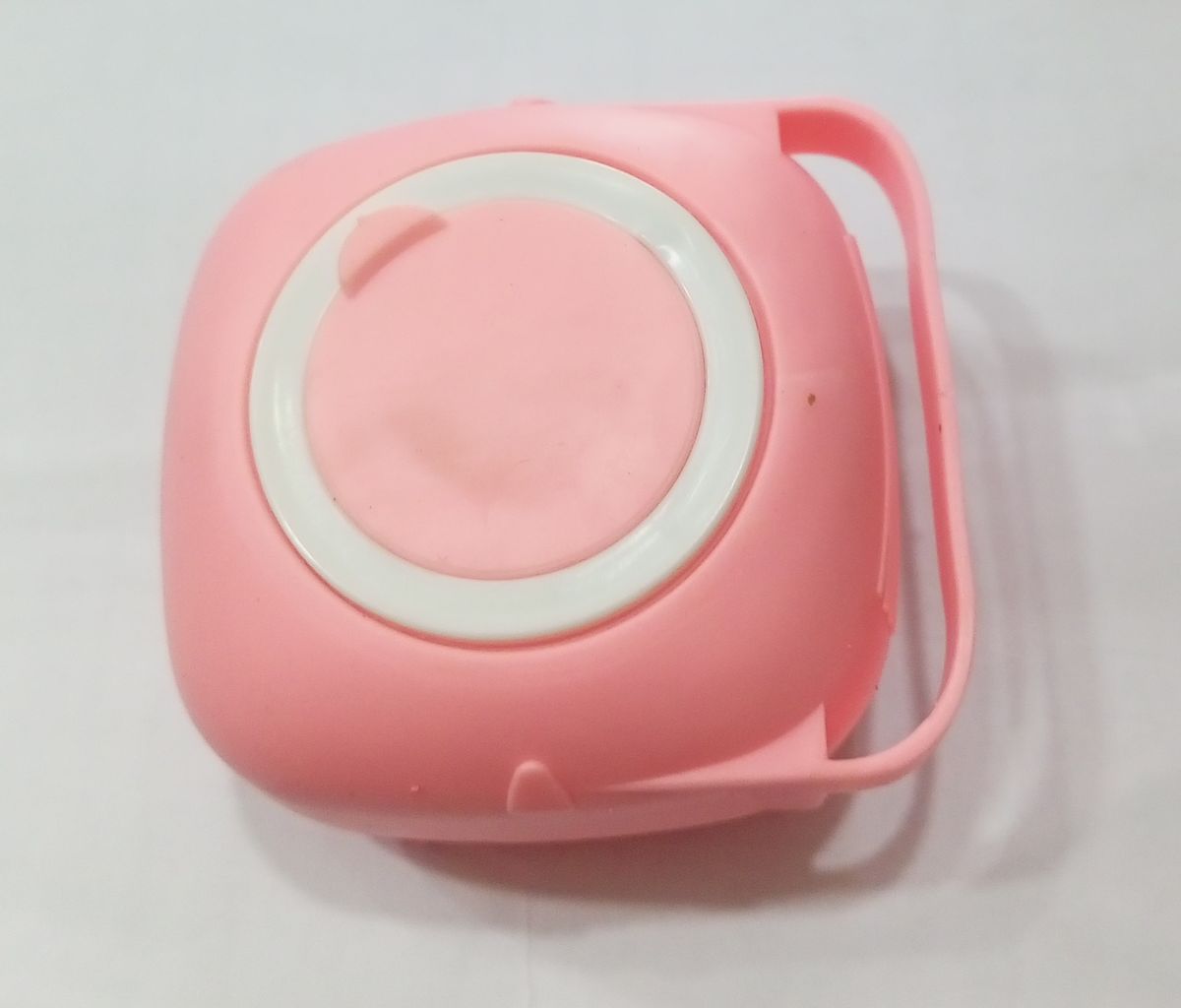 Silicone Body Sponge With Soap Dispenser - Pink