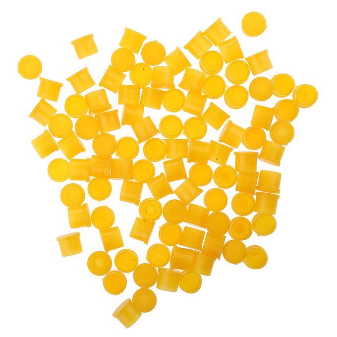 100x Plastic Covers Dustproof Dust Cap For SMA RPSMA Female RF
