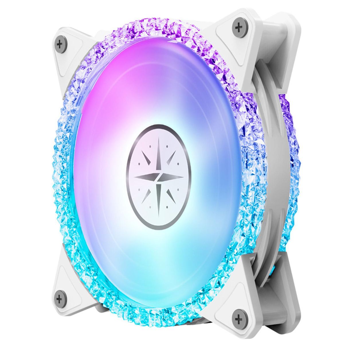 ZEAGINAL 120mm ARGB Case Fan Cooling PC Fans with Hydraulic Bearing Fan Speed: 900-1800 RPM Low Noise