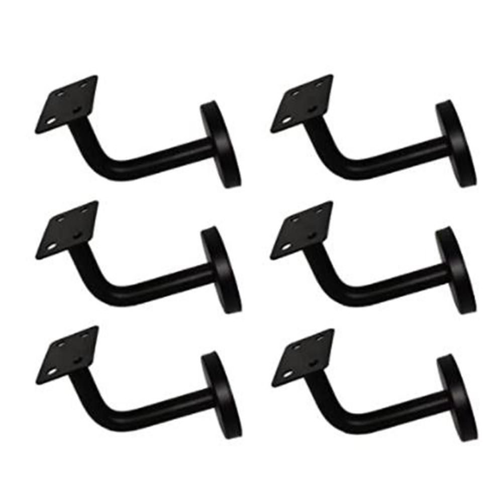 6 Pcs Stainless Steel Stair Handrail Bracket, Heavy Duty,60m