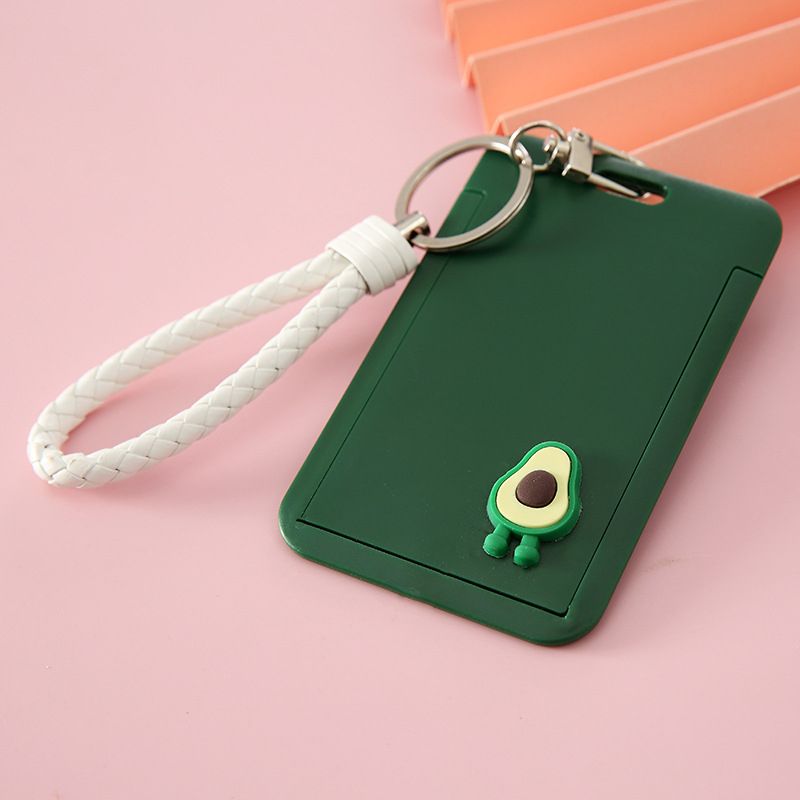 Fashion Business Card Holder Women Id Cover Cute Credit Bank Bus Tag Holders Children Girls Boys Keychain Badge Case New