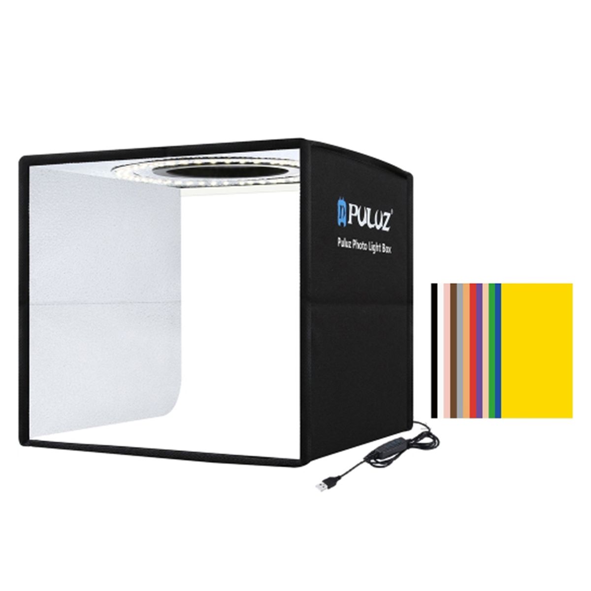 250mm Portable Folding Photography Light Box Ring