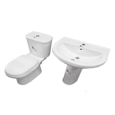 Twyford Toilet Seat With Wash Hand Basin