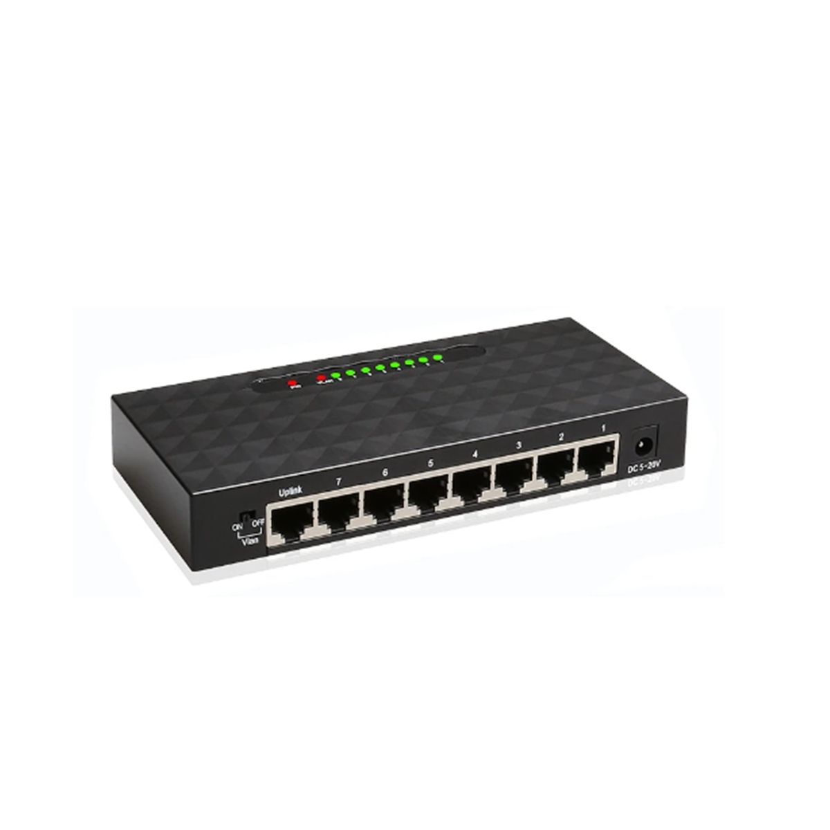 8Port Ethernet Smart Switcher High Performance 1000Mbps