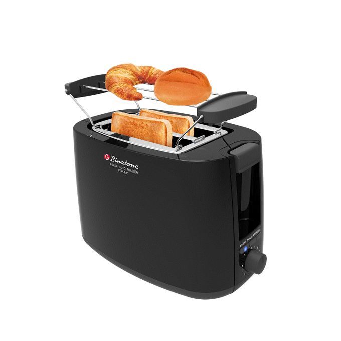 2 Slice Auto Pop-Up Toaster (POP-212) - Black
