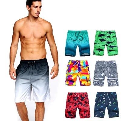 Summer Beach Shorts Men Swimming