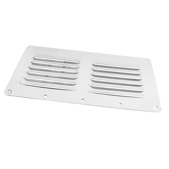 Square Louvre Air Vent Fitting Ventilator Grille Heavy Duty Stainless