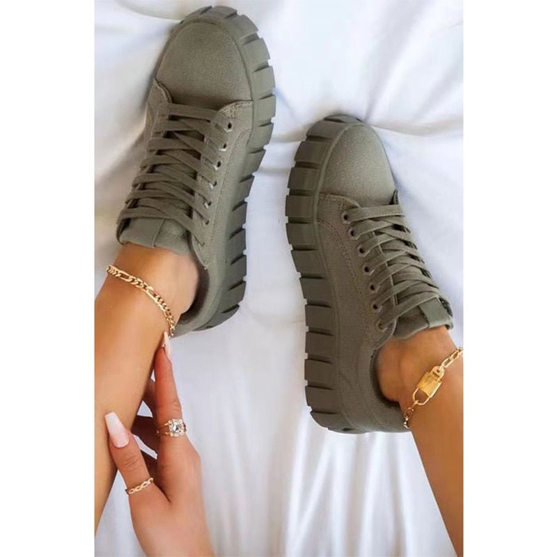 Women New 2021 Fashion Purple Vulcanized Sneakers Platform Flats Ladies Shoes Casual Breathable Wedges Ladies Casual Shoes