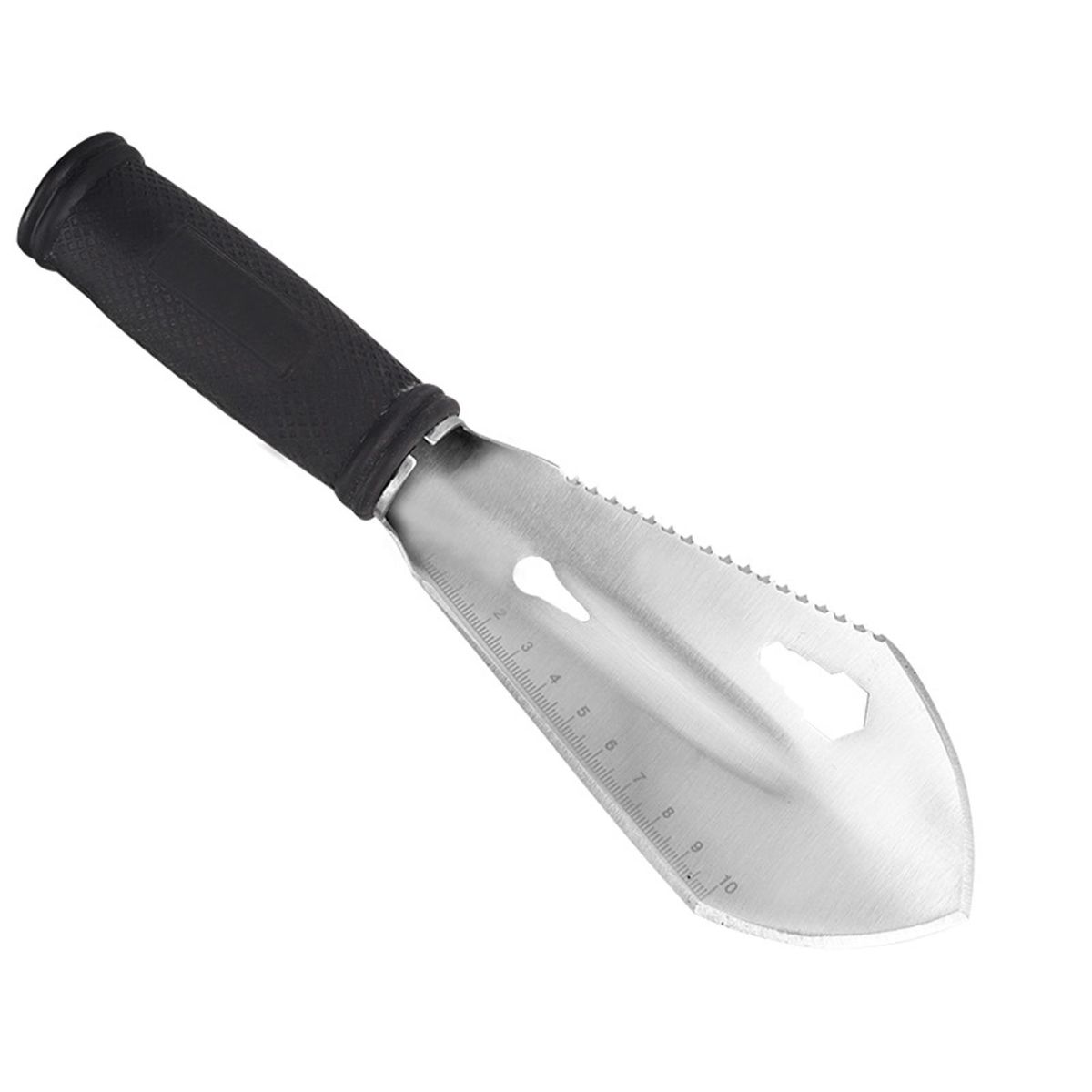 Compact Portable Trenching Tool Versagrip Mini Garden Shovel Portable Silver