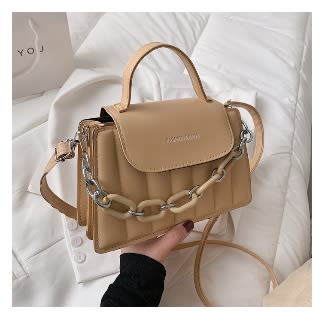 LADIES FASHION HAND BAG _ NUDE