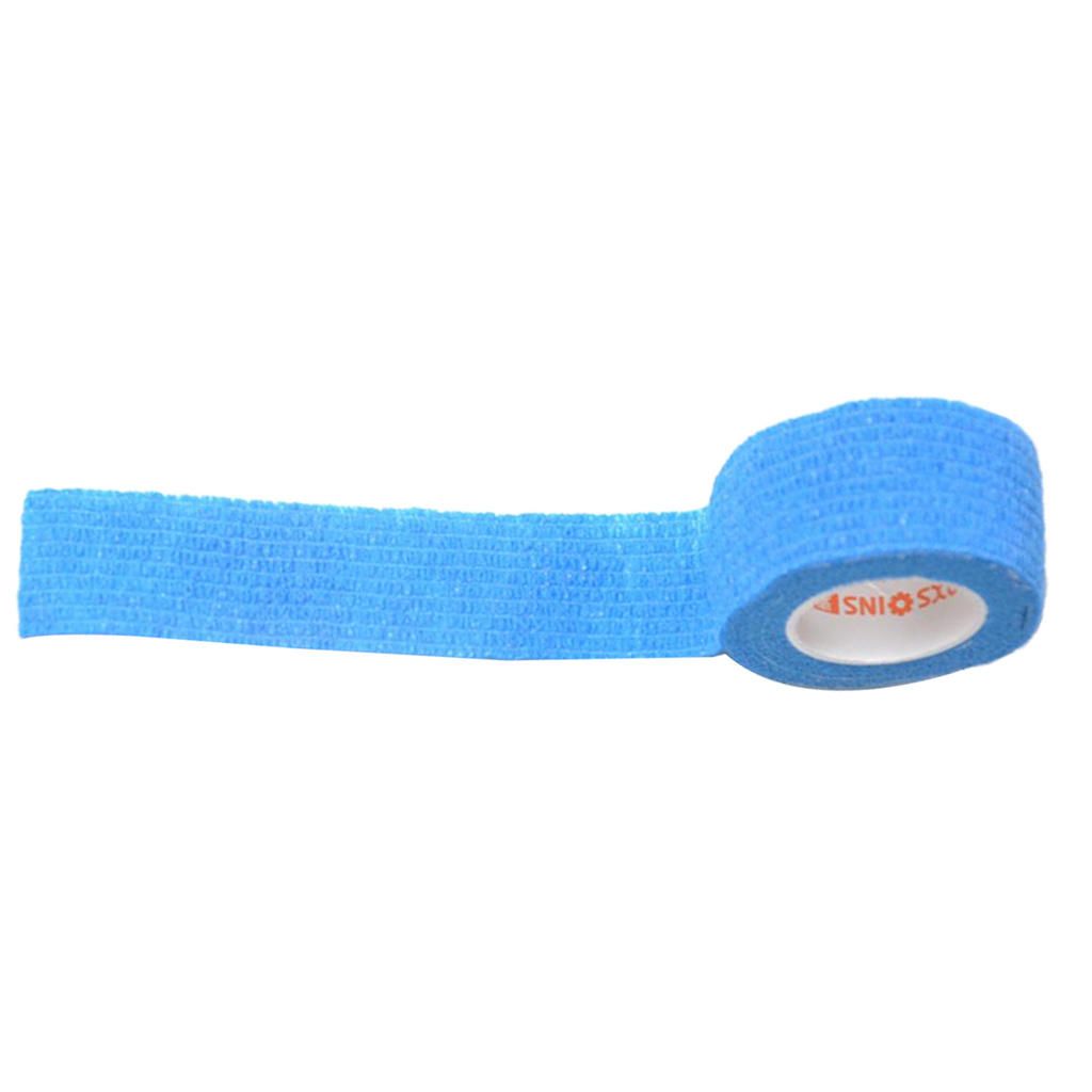 2.5cm Self Adhesive Bandage Tape Sports First  Ankle Finger Blue
