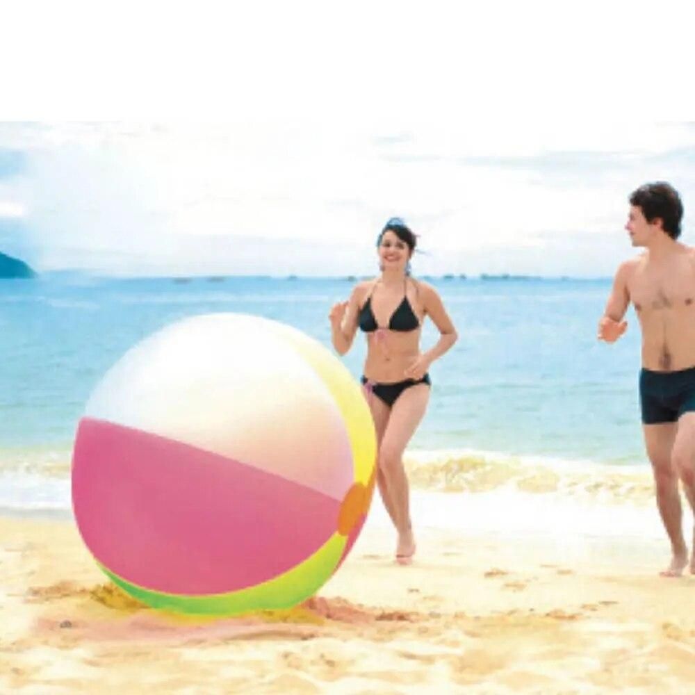 80cm Kids Swimming Water Fun Inflatable Beach Sport Ball Play Holiday Party Toy