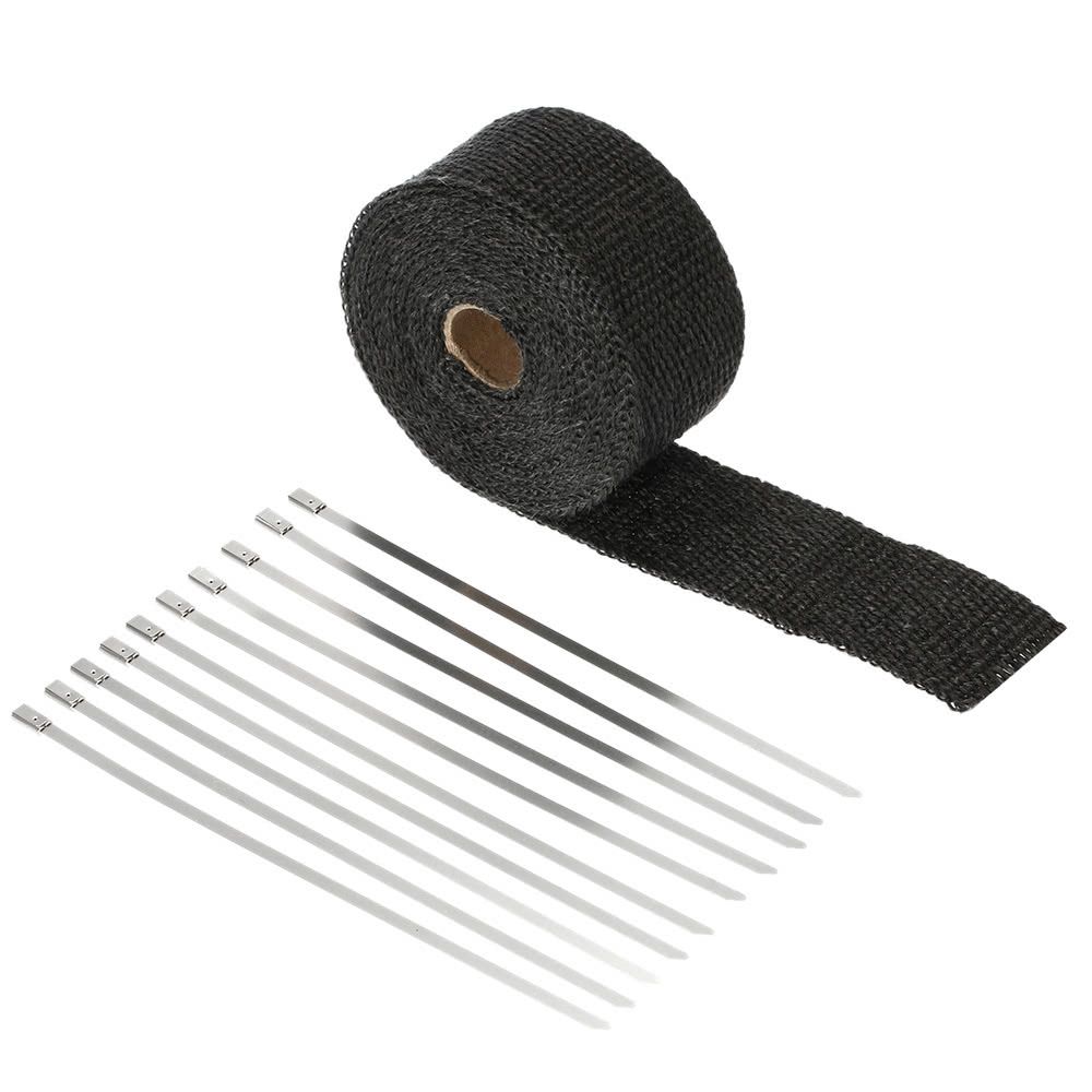 5m Exhaust Heat Wrap Turbo Pipe Heat Insulated Wrap For Car