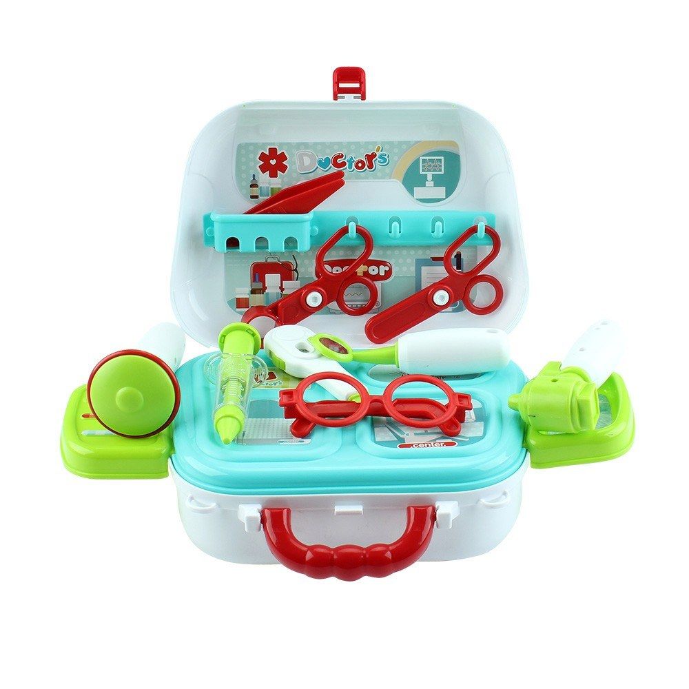 Kids Cosplay Tool Playsets Case Handbag Pretend Play Toys