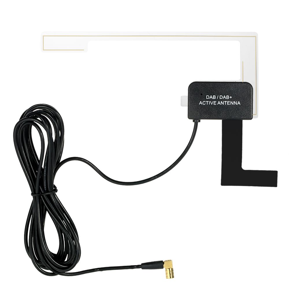 Car Radio Antenna Digital DAB DAB+ Active Antenna SMB Right