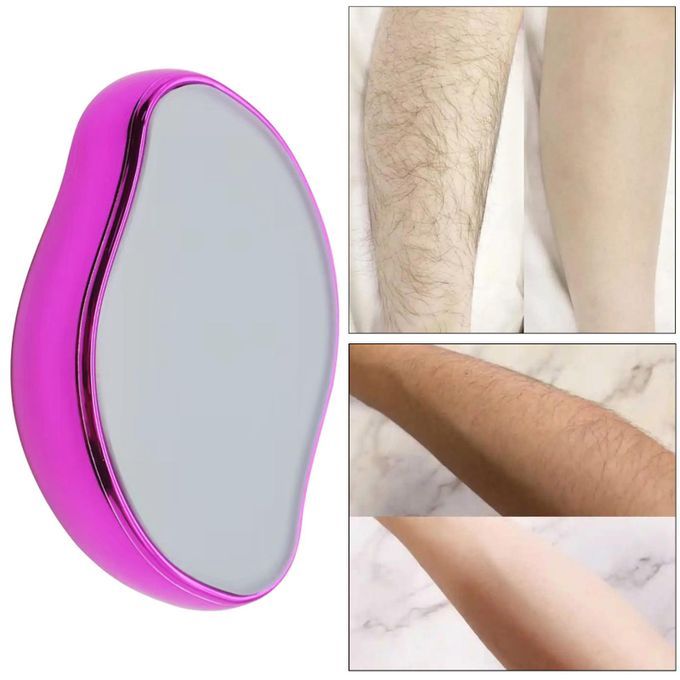 Painless Hair Removal  Reusable Body Hair Depilation Rose Red