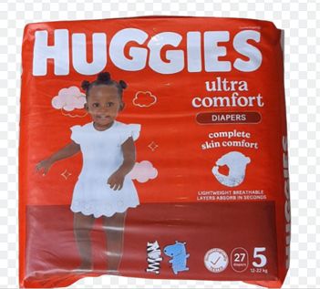 Ultra Comfort Diaper Size 5 B 27X1