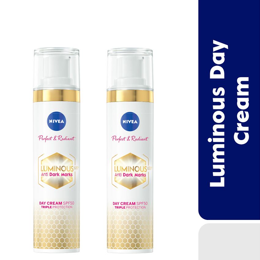Perfect & Radiant Luminous630 Anti Dark Marks Day Cream SPF50 - 40ml (Pack of 2)