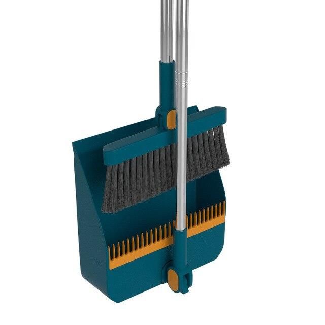 Multifunctional Telescopic Broom Floor Magnetic Broom Cleaning Brooms And Folding Dustpan Trash Shovel Scoop Squeegee Sweep Dust