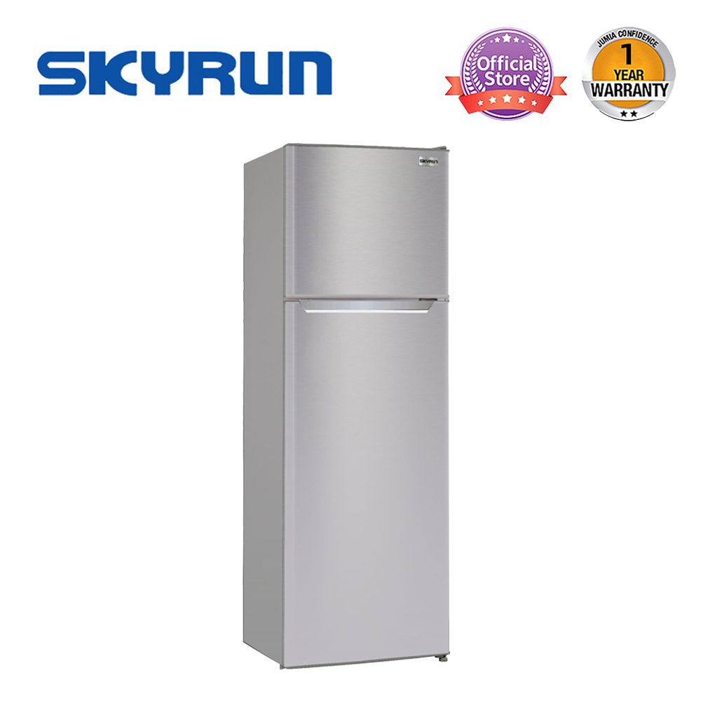 168 Litres Double Door Top Mount Fridge (BCD-168M) - Silver
