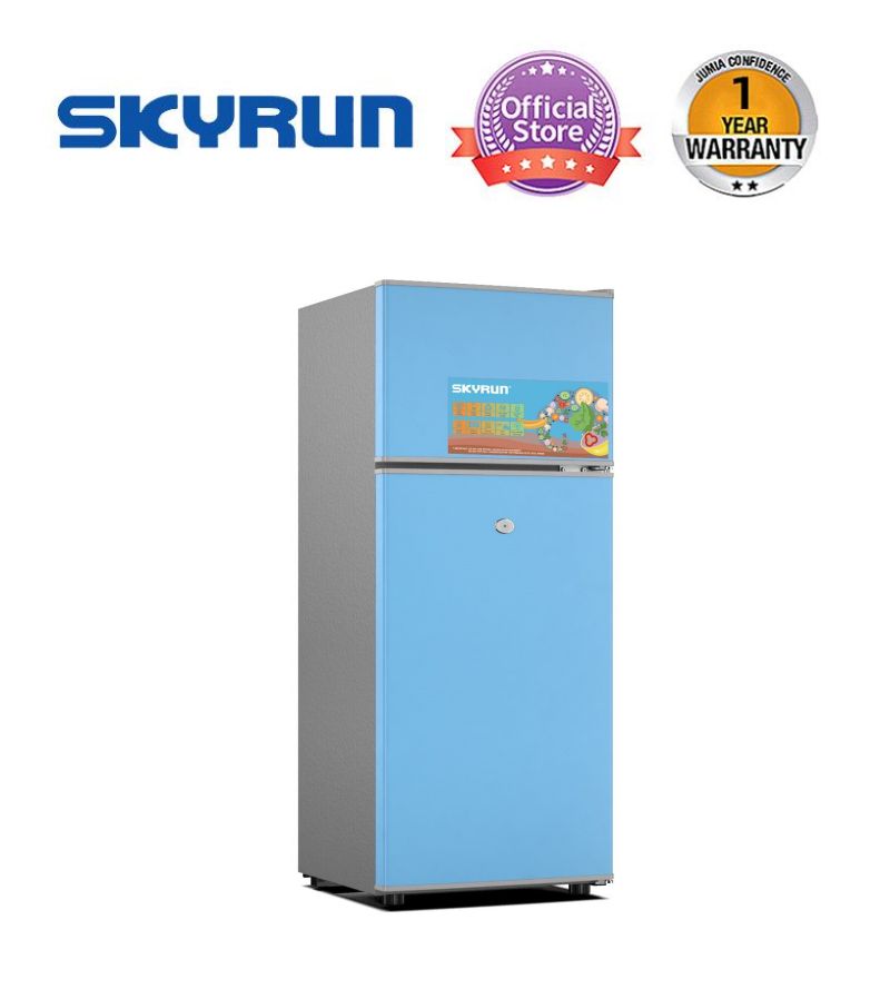 85 Litres Double Door Top Mount Fridge (BCD-108J) - Blue
