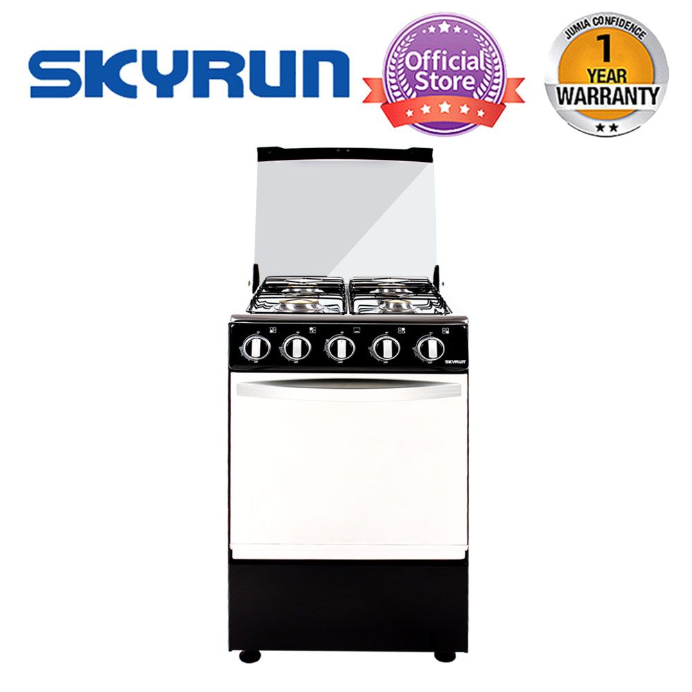4 Burners（4+0）Gas Cooker (GCS-4G/X) -Black