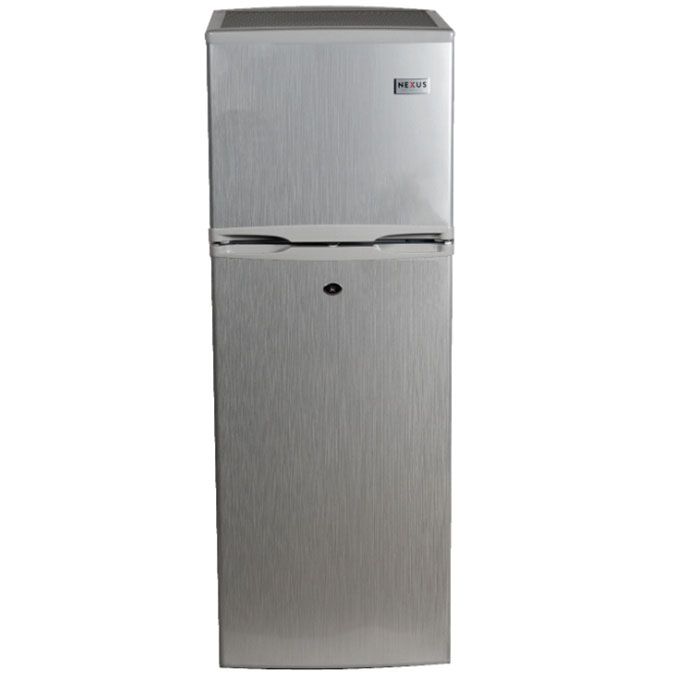 185 Litres Double Door Refrigerator (NX-225) - Silver