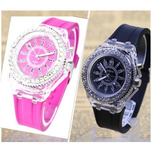 2 In 1 Luxury Wristwatch Led Light