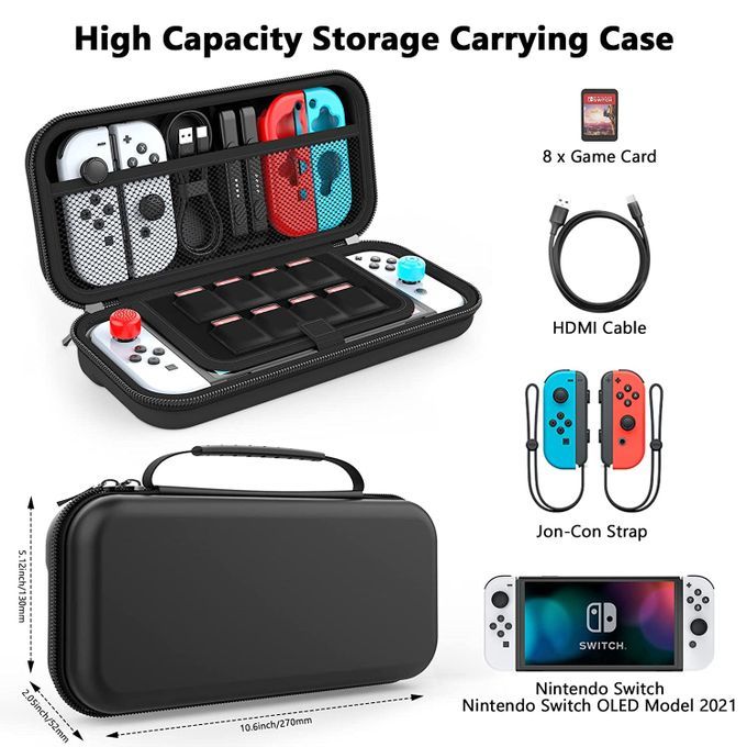 Nintendo Switch OLED Carry Case - Black