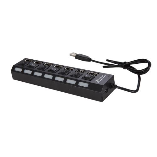 JDL-A7 HUB USB Hub 7 Port USB 2.0 Independent Switch